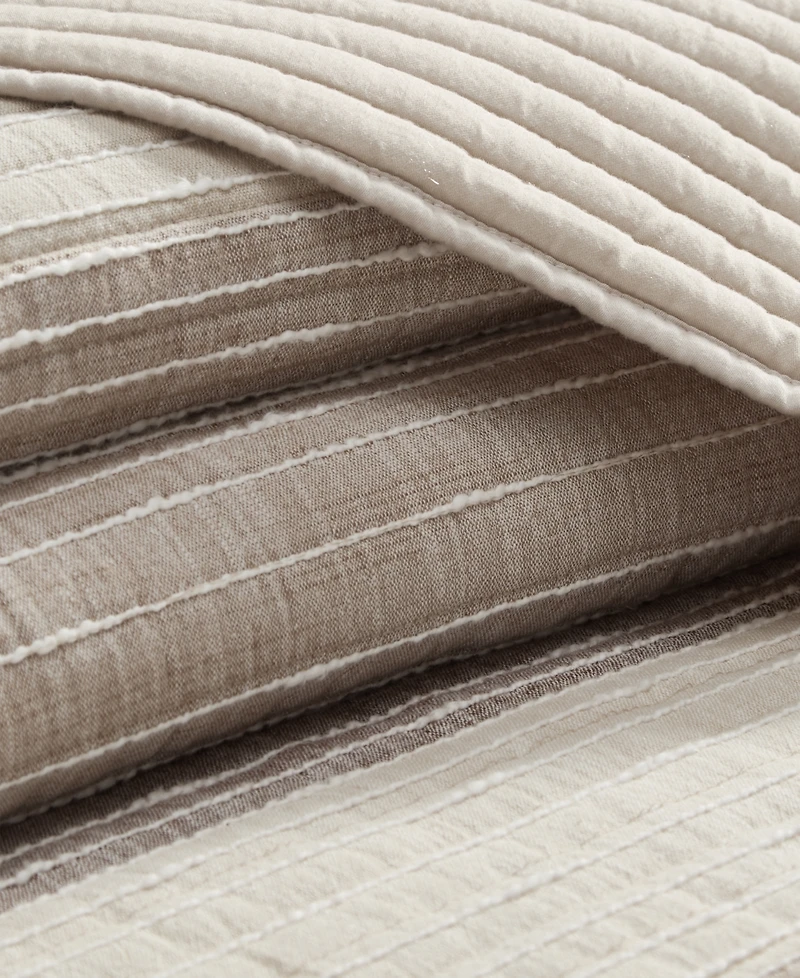 Levtex Home Sand Stripes Textured Quilt