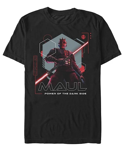 Fifth Sun Men's Maul Power Of The Dark Side Crewneck T-Shirt
