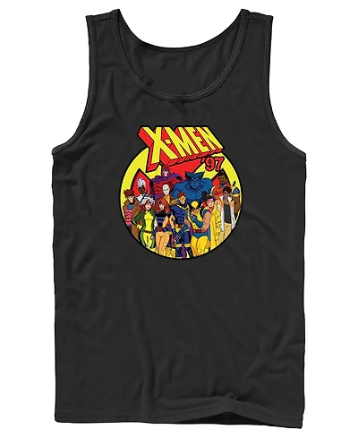 Fifth Sun Men's Marvel X-Men 97 Superhero Team Graphic Tank Top