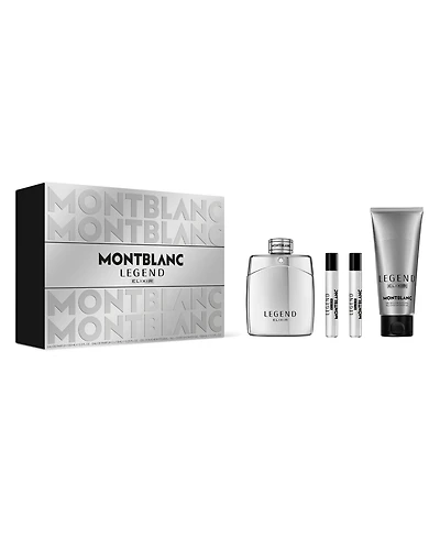Montblanc 4-Piece Men's Legend Elixir Eau de Parfum Spray Gift Set