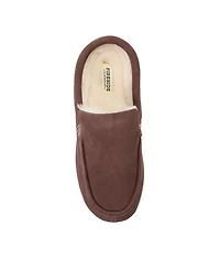 Dearfoams Men's Melbourne Rugged Clog Water Repellent Slippers