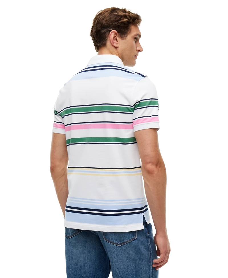 Tommy Hilfiger Men's 1985 Polo brings American Style Regular-Fit Shirt