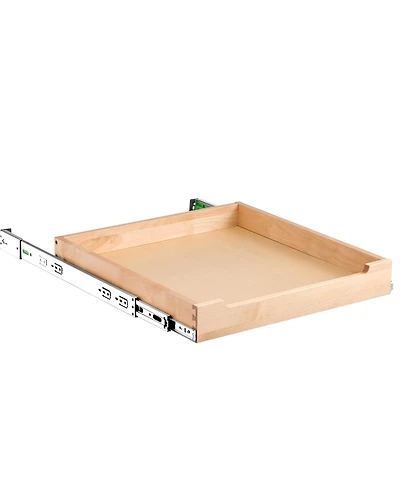Sugift 20in W x 21in D Pull Out Cabinet Organizer Soft Close Sliding Wood Drawer Shelf
