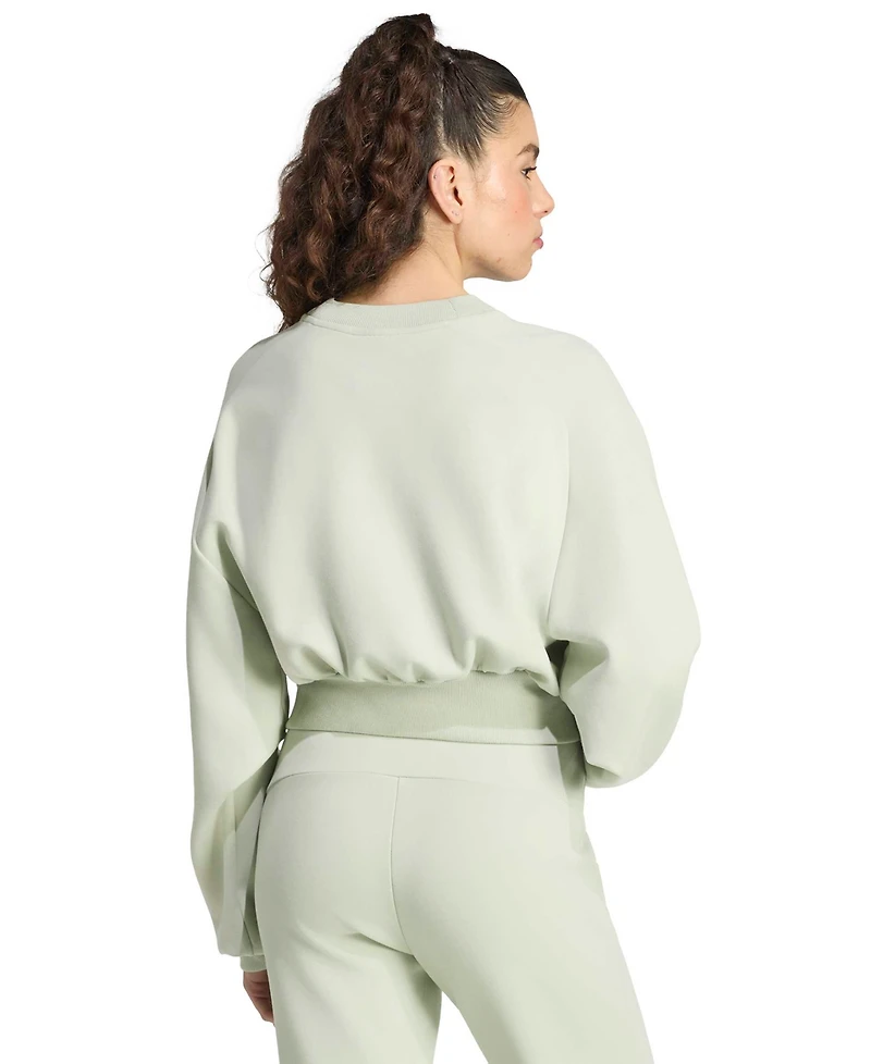 adidas Women's Cropped Long-Sleeve Sweatshirt