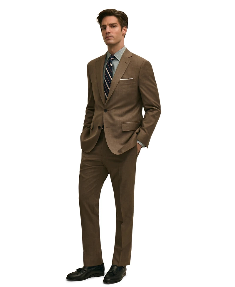 B by Brooks Brothers Men's Classic-Fit Wool Blend Suit Separates Jacket