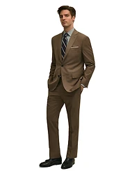 B by Brooks Brothers Men's Classic-Fit Wool Blend Suit Separates Jacket