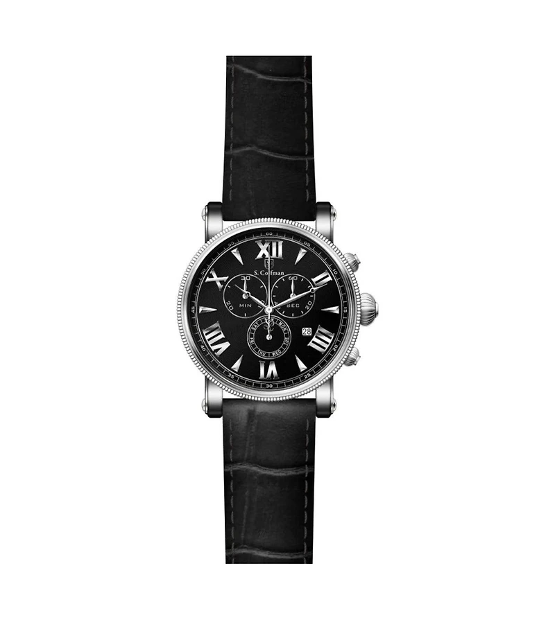 Invicta S.Coifman Men's Heritage Chronograph Dial Stainless Steel Bracelet Watch