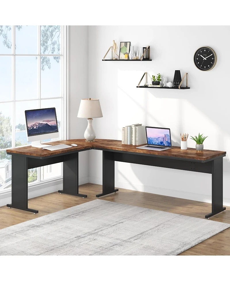 Tribesigns 83" L-Shaped Executive