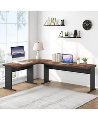 Tribesigns 83" L-Shaped Executive