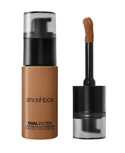 Smashbox Dual Filter 2-in-1 Concealer + Foundation, 1 oz.
