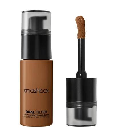 Smashbox Dual Filter 2-in-1 Concealer + Foundation, 1 oz.