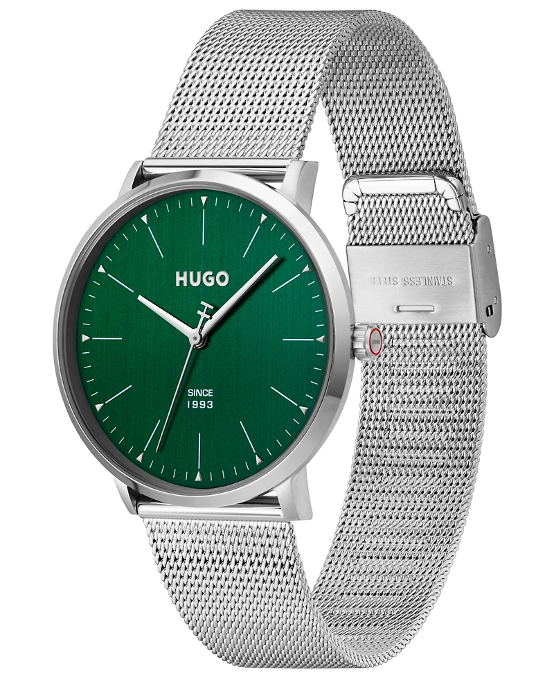 Hugo Boss Men's Style Quartz Stainless Steel Watch 40mm