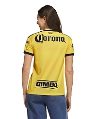 adidas Women's Club America Short-Sleeve Cropped-Hem Replica Jersey