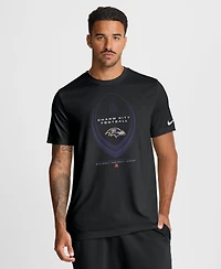 Men's Nike Black Baltimore Ravens Legend Icon Dri-fit T-Shirt