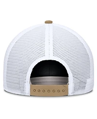 Nike Men's and Women's Beige/Cardinal Stanford Cardinal Primetime Arched Trucker Adjustable Hat