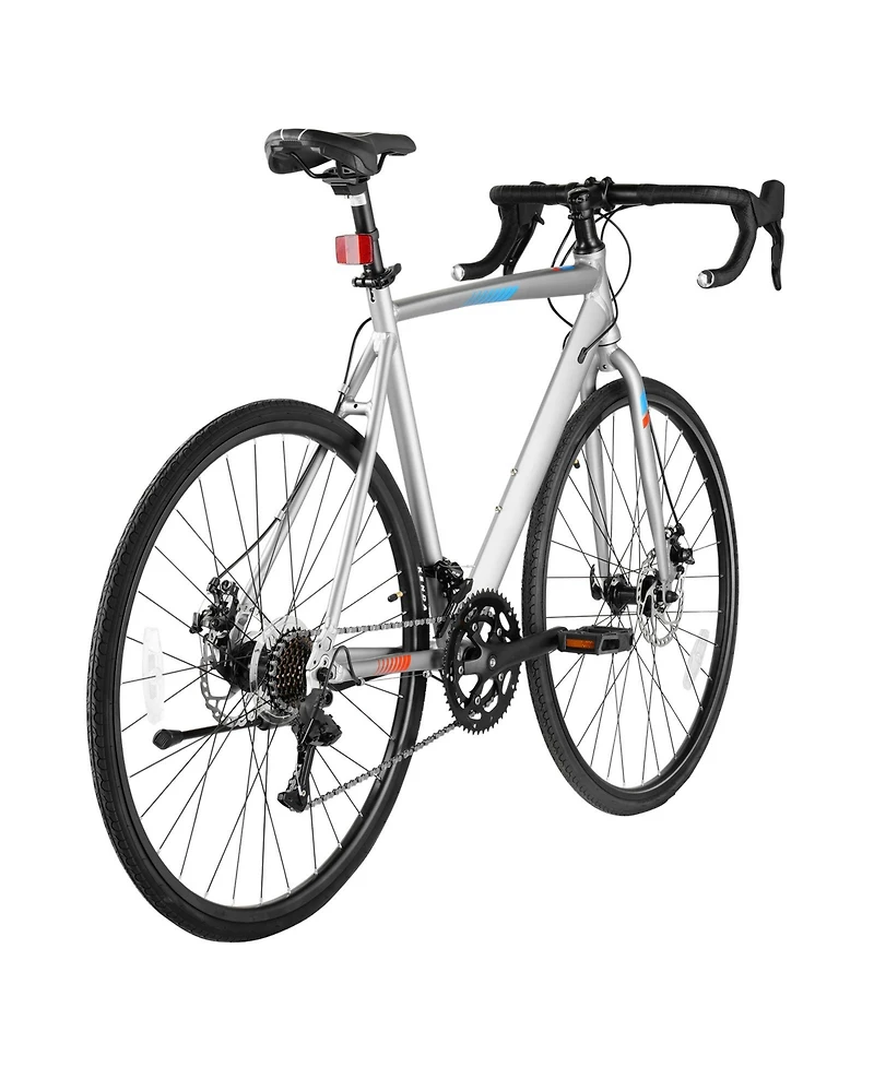 Sevorley 700C Road Bike with 14-Speed Drivetrain, Drop Bar and Disc Brakes