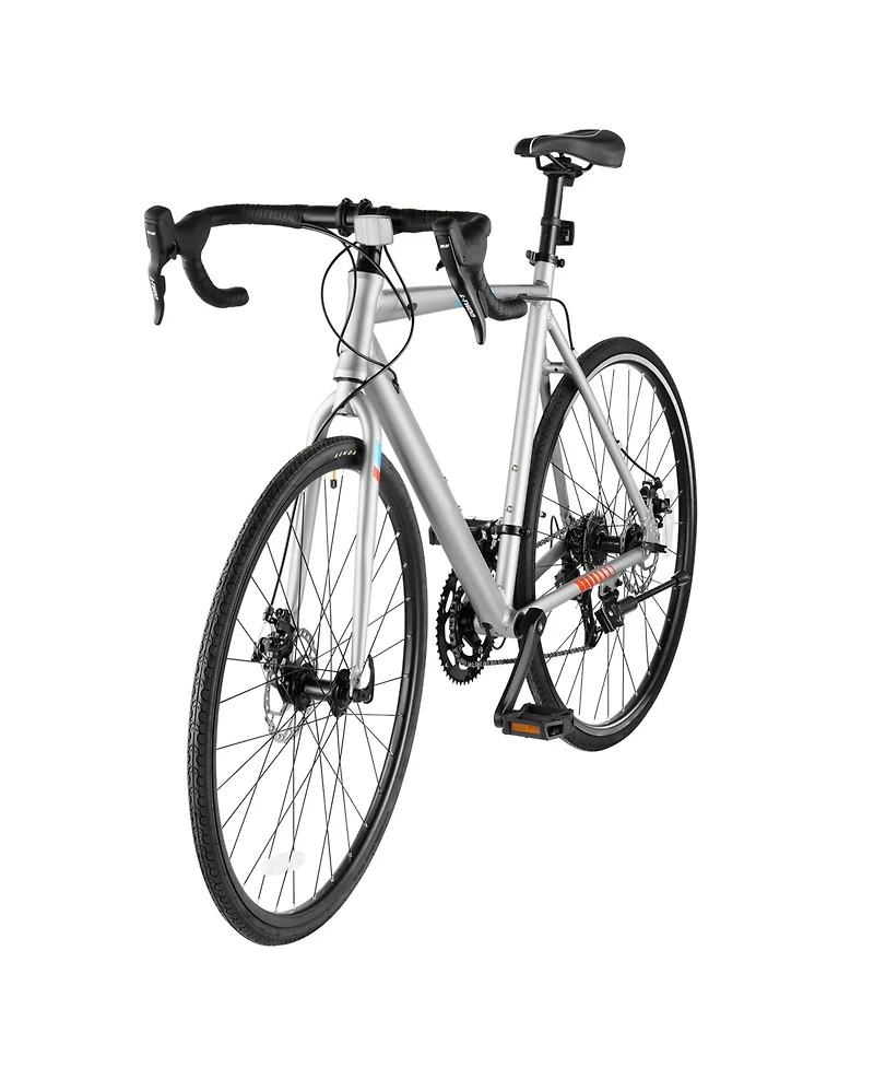 Sevorley 700C Road Bike with 14-Speed Drivetrain, Drop Bar and Disc Brakes