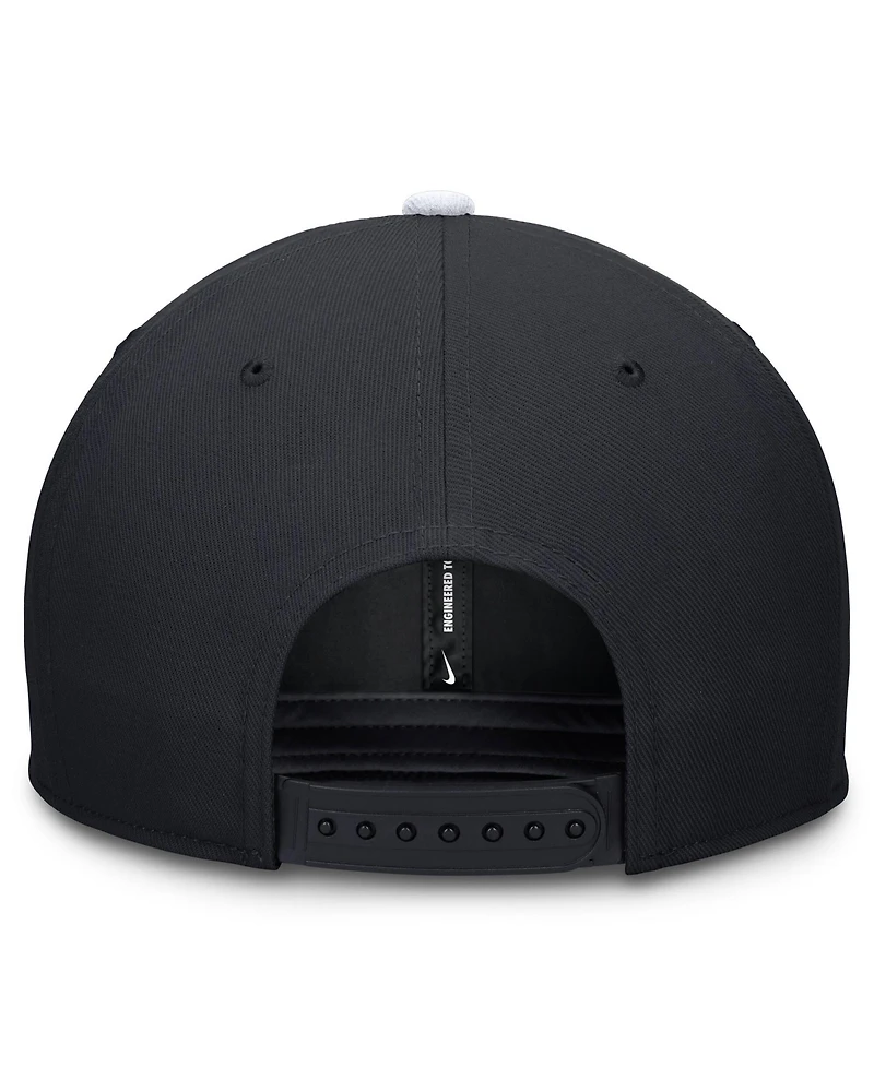 Nike Men's Navy/White New York Yankees Pro Dri-fit Snapback Hat