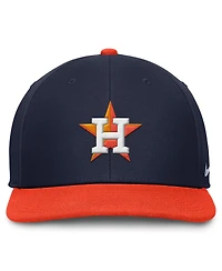 Nike Men's Navy/Orange Houston Astros Pro Dri-fit Snapback Hat