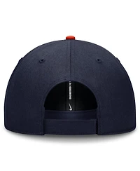 Nike Men's Navy/Orange Houston Astros Dri-fit Club Adjustable Hat
