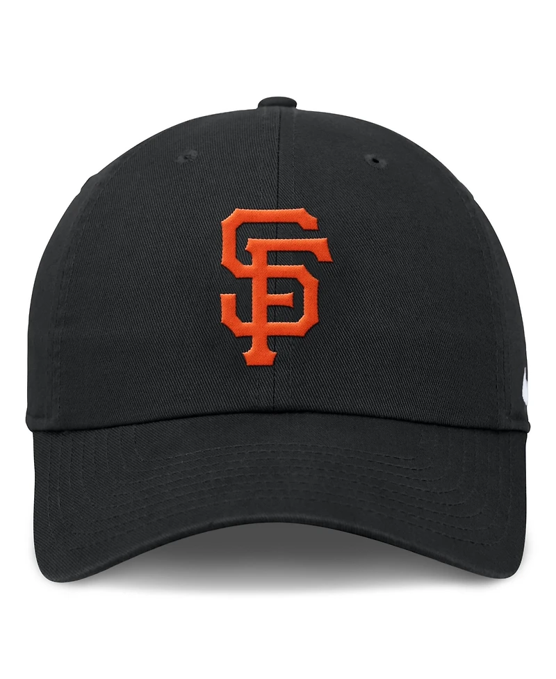 Men's Nike Black San Francisco Giants Club Adjustable Hat