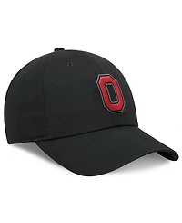 Men's Nike Black Ohio State Buckeyes Club Dri-fit Adjustable Hat