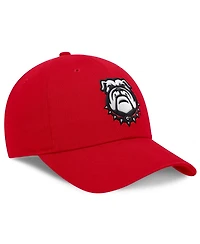 Men's Nike Red Georgia Bulldogs Club Dri-fit Adjustable Hat