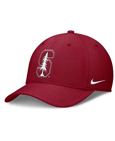Men's Nike Cardinal Stanford Rise SwooshFlex Dri-fit Hat