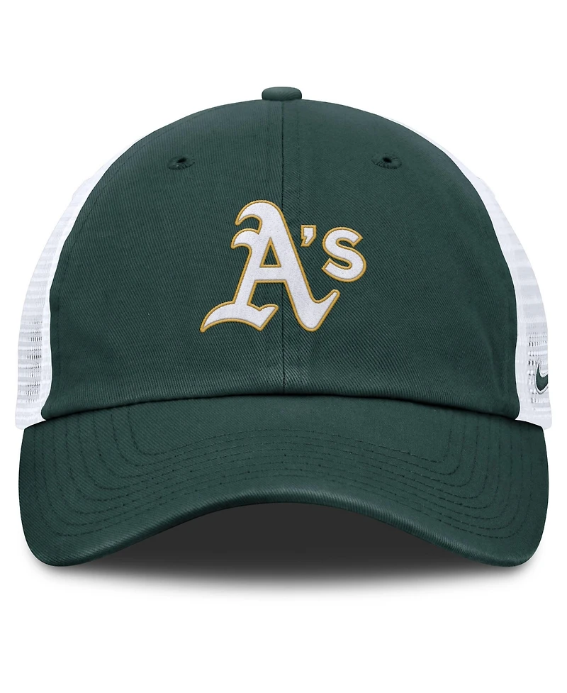 Men's Nike Green/White Athletics Club Trucker Adjustable Hat