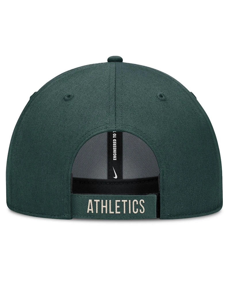 Nike Men's Green/Natural Athletics Statement Club Performance Adjustable Hat