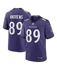 Nike Men's Mark Andrews Purple Baltimore Ravens Team Game Jersey