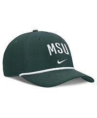 Men's Nike Green Michigan State Spartans Rise Campus Adjustable Hat