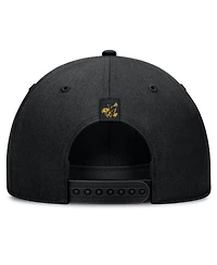 Men's and Women's Nike Black Iowa Hawkeyes 2026 Basketball Refresh 5-Panel Rope Rise Hat
