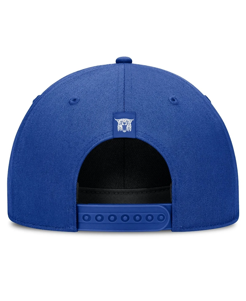 Men's and Women's Nike Royal Kentucky Wildcats 2026 Basketball Refresh 5-Panel Rope Rise Hat