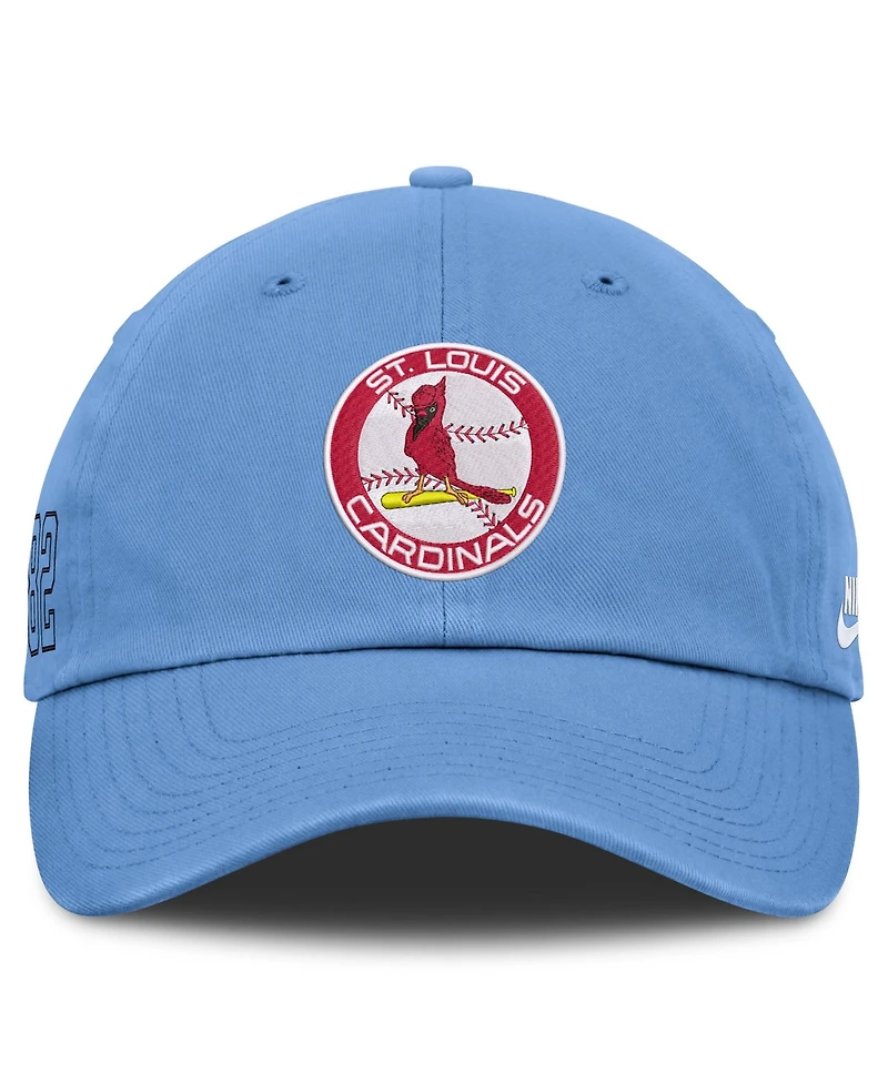 Men's Nike Light Blue St. Louis Cardinals Cooperstown Club Adjustable Hat