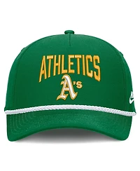 Men's Nike Green Oakland Athletics Cooperstown Rise Adjustable Hat