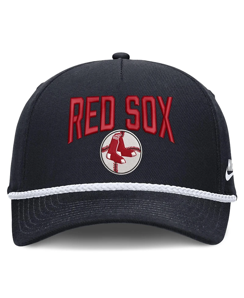 Men's Nike Navy Boston Red Sox Cooperstown Rise Adjustable Hat
