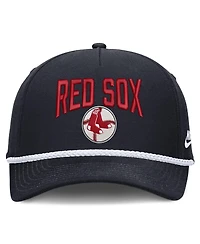 Men's Nike Navy Boston Red Sox Cooperstown Rise Adjustable Hat