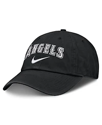 Men's Nike Black Los Angeles Angels Primetime Club Adjustable Hat