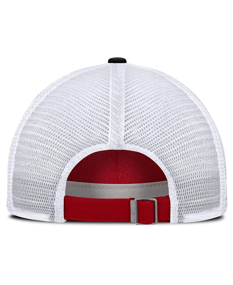 Men's Nike Red Los Angeles Angels Primetime Club Adjustable Trucker Hat