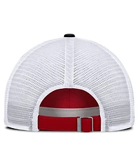 Men's Nike Red Washington Nationals Primetime Club Adjustable Trucker Hat