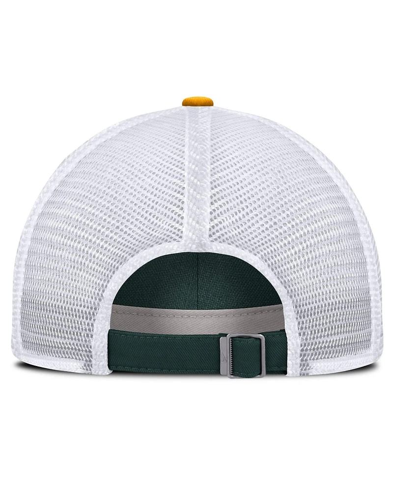 Men's Nike Green Athletics Primetime Club Adjustable Trucker Hat