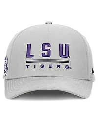Men's Nike Gray Lsu Tigers 2026 Sideline Dri-fit Rise Adjustable Hat