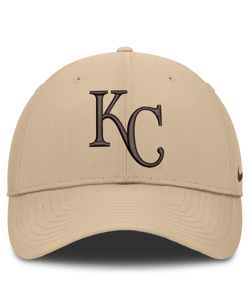 Nike Men's Khaki Kansas City Royals Desert Ripstop Club Adjustable Hat