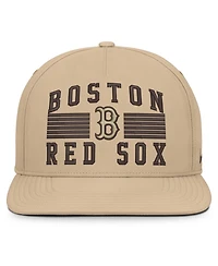 Nike Men's Khaki Boston Red Sox Desert Pro AeroBill Dri-fit Snapback Hat