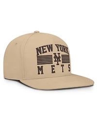 Nike Men's Khaki New York Mets Desert Pro AeroBill Dri-fit Snapback Hat