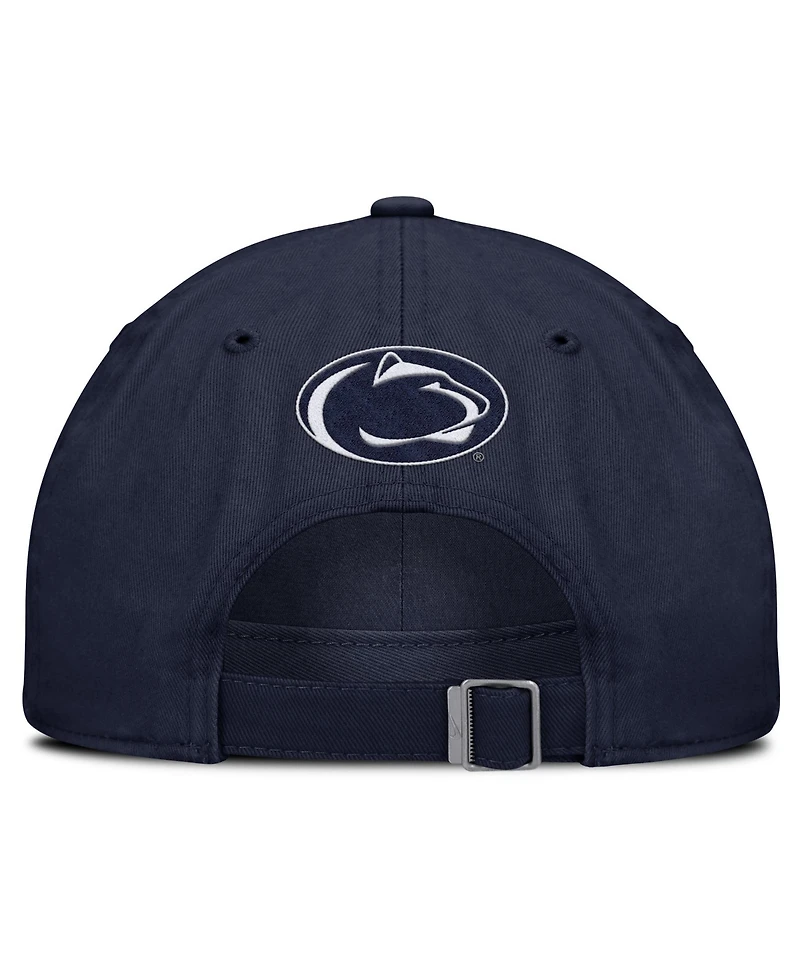 Nike Men's and Women's Navy Penn State Nittany Lions Primetime Chant Club Adjustable Hat