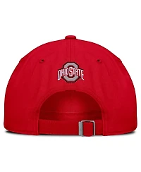 Men's and Women's Nike Scarlet Ohio State Buckeyes Primetime Chant Club Adjustable Hat