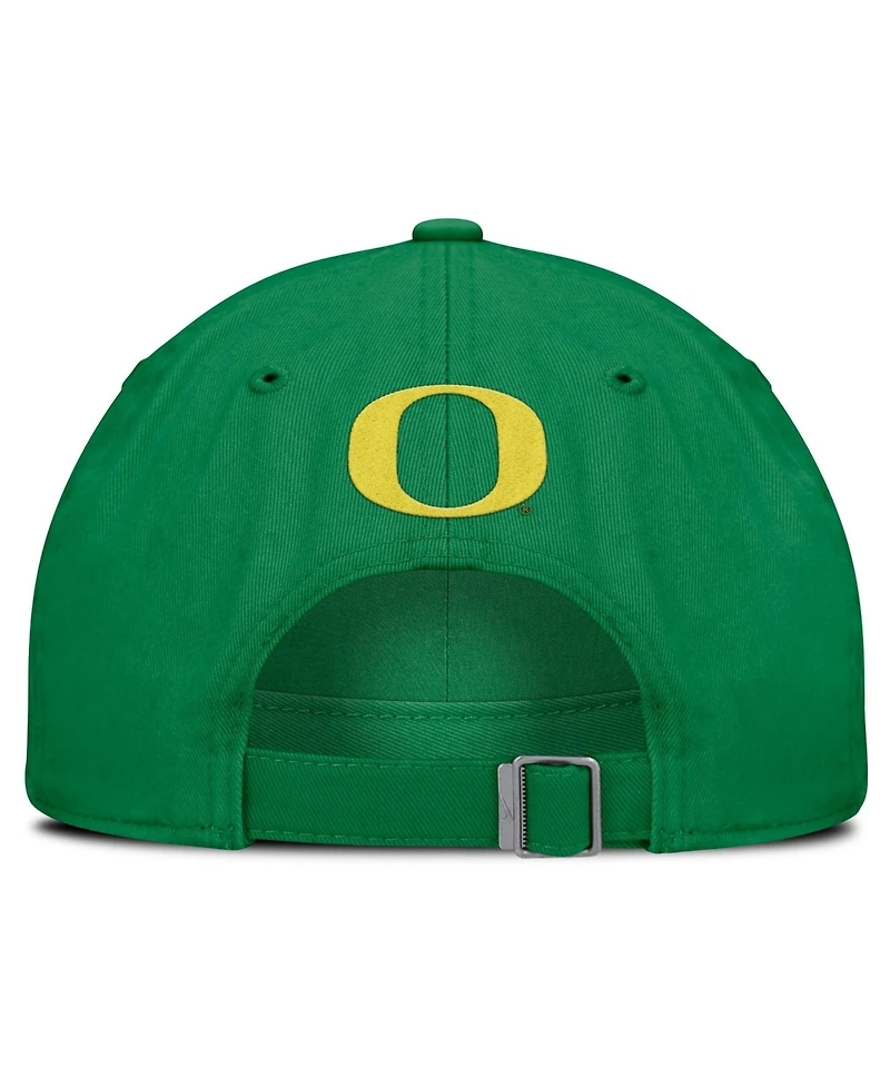 Men's and Women's Nike Green Oregon Ducks Primetime Chant Club Adjustable Hat