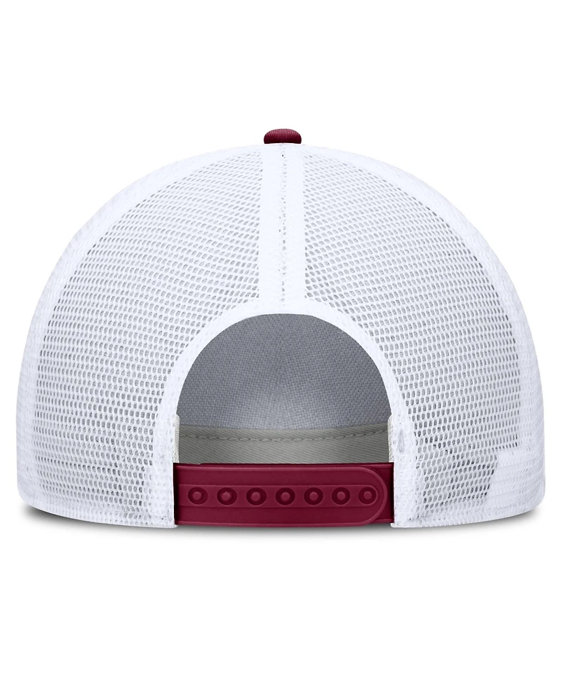 Men's and Women's Nike White Florida State Seminoles Country Club Golfin' Rise Trucker Adjustable Hat
